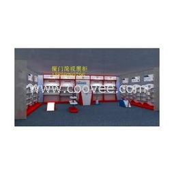 廈門漳州電子數碼商場烤漆展柜制作工廠